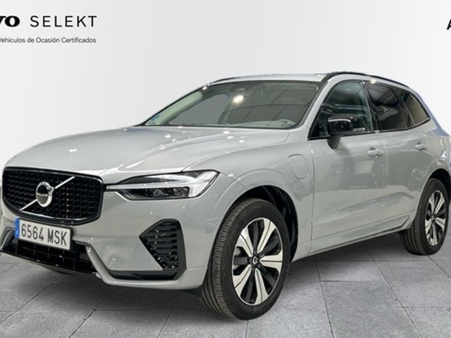 Volvo XC60 T6 Recharge Plus Dark AWD Auto 257 kW (350 CV) Gris All Terrain / Pick-up