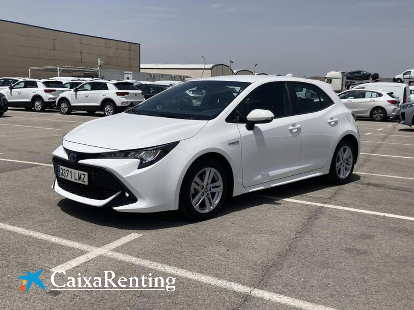 Toyota Corolla 1.8 125 Híbrido Active Tech E-CVT 90 kW (122 CV) Blanco Sedan