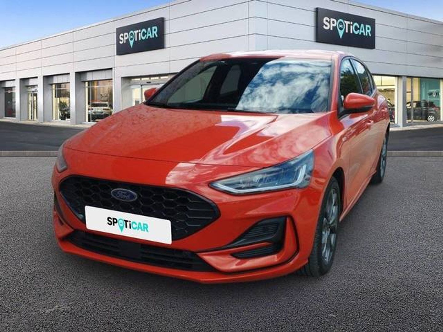 Ford Focus 1.0 Ecoboost MHEV ST-Line 92 kW (125 CV) Rojo Compact