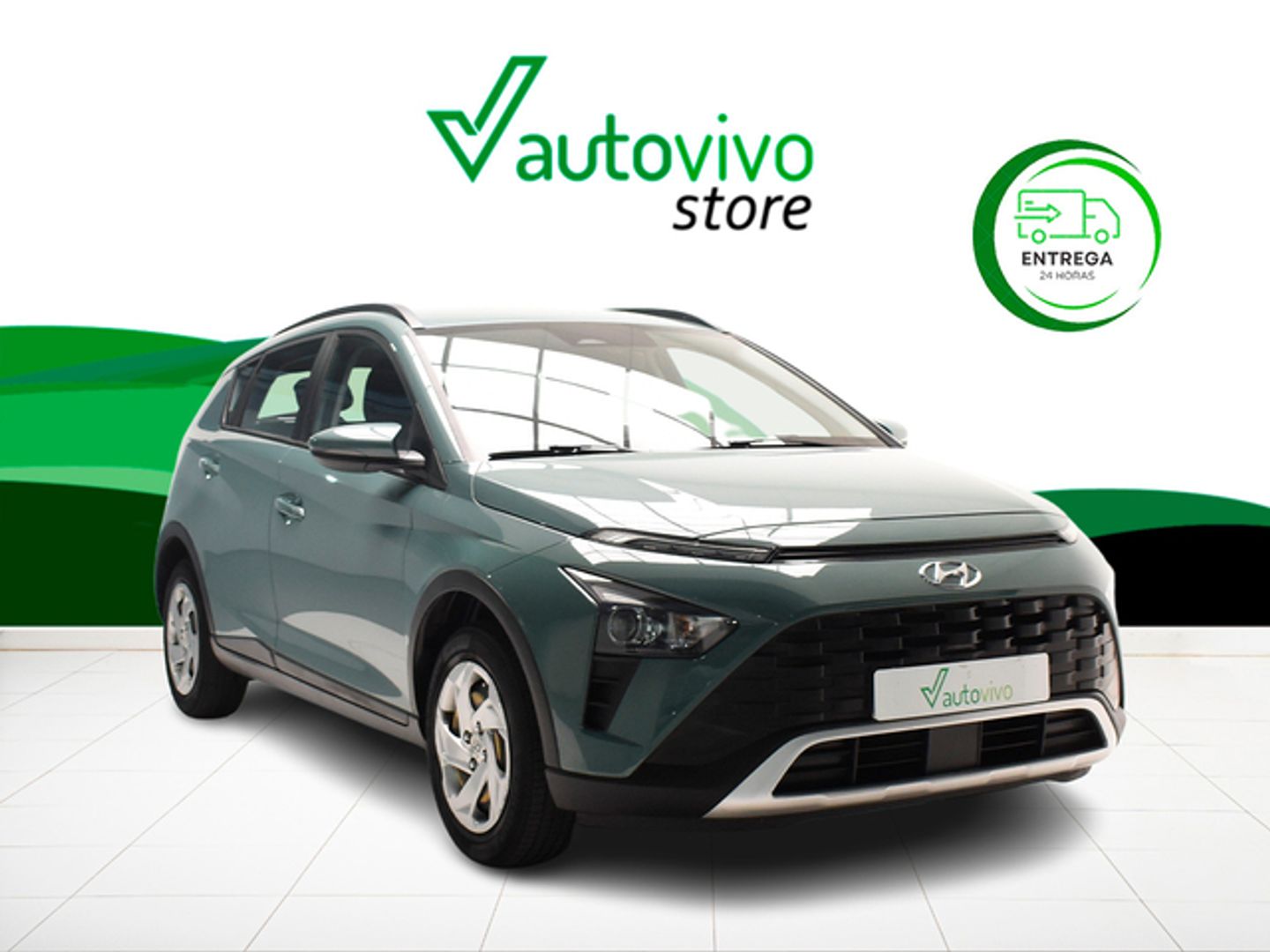 Hyundai Bayon 1.2 MPI Essence 62 kW (84 CV) Verde All Terrain / Pick-up