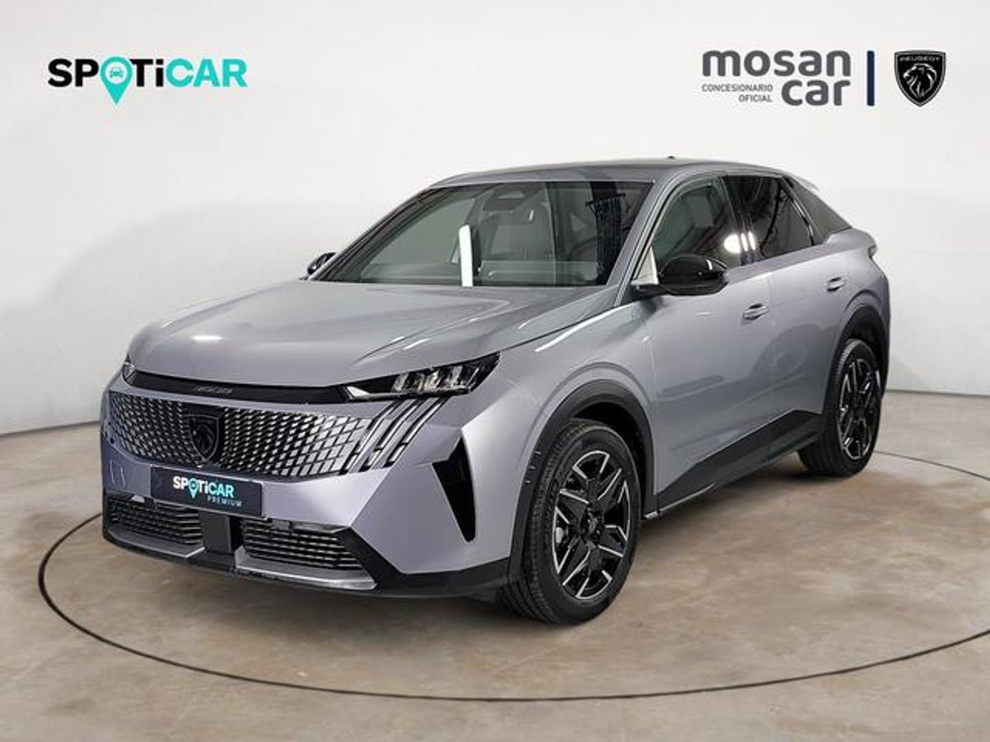 Peugeot 3008 Allure Hybrid eDCS6 100 kW (136 CV) Gris Plata SUV