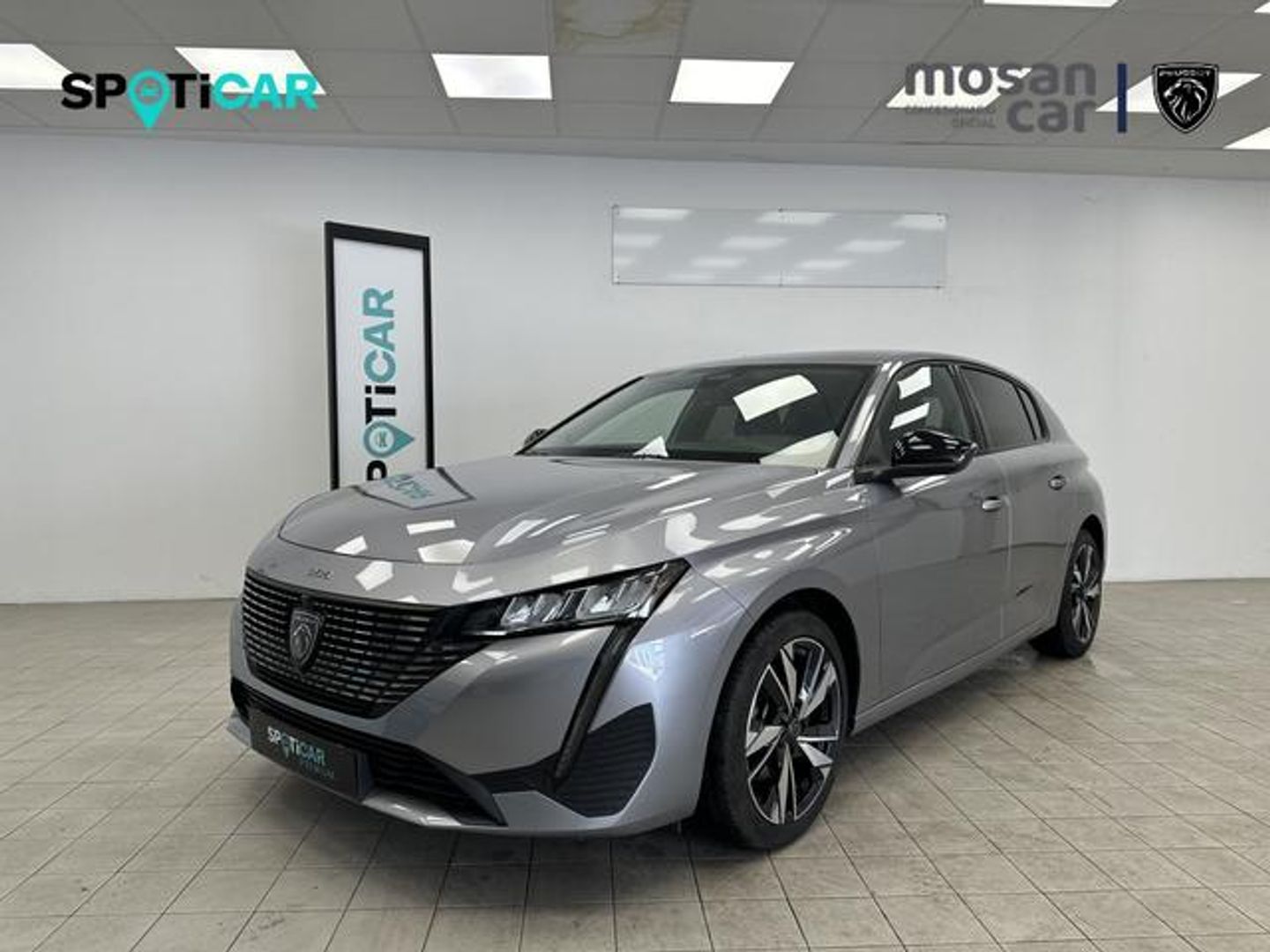 Peugeot 308 BlueHDi 130 S&S Allure EAT8 96 kW (130 CV) Gris Plata Compact