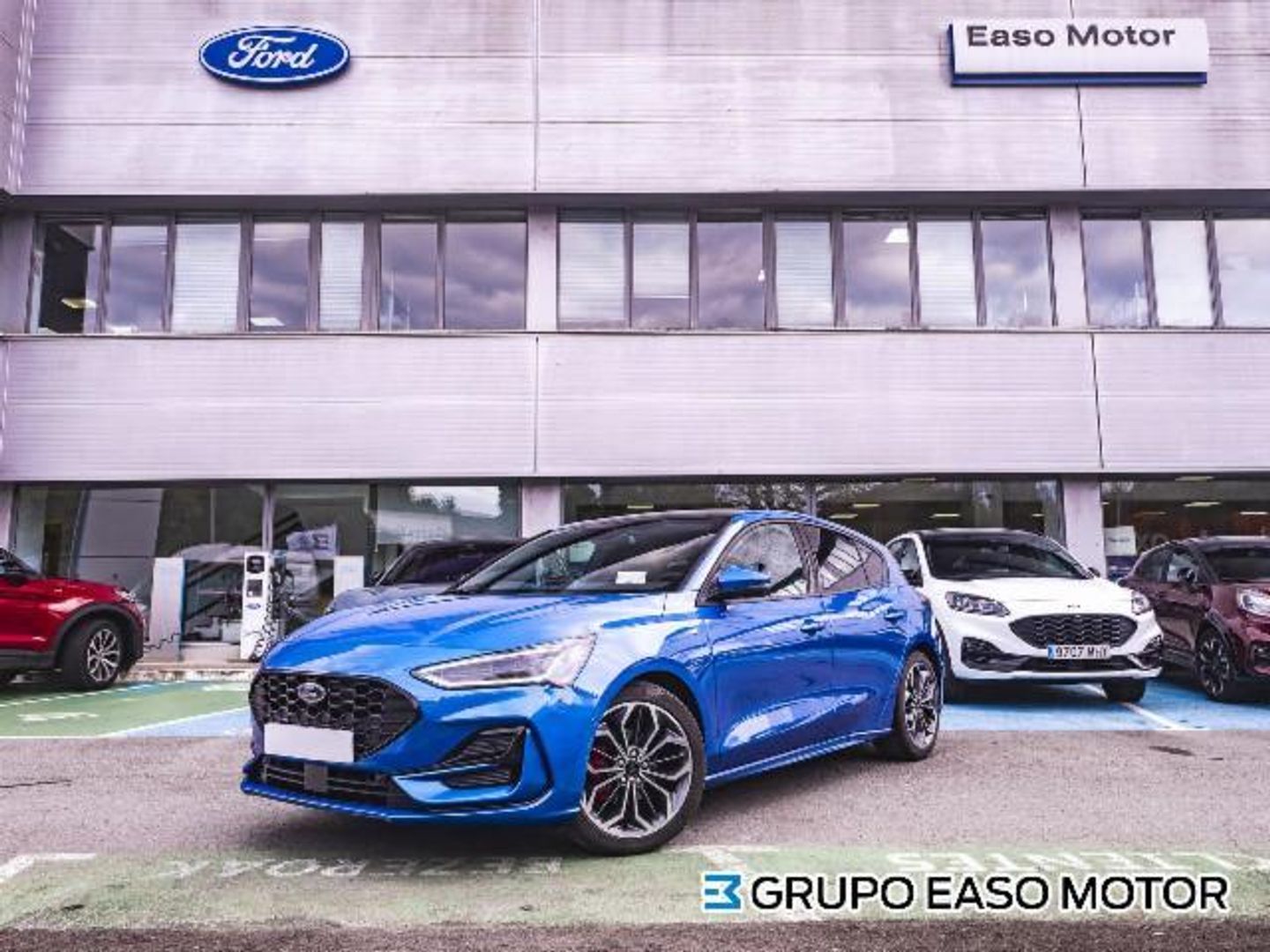 Ford Focus 1.0 Ecoboost MHEV ST-Line X 92 kW (125 CV) Azul Compact