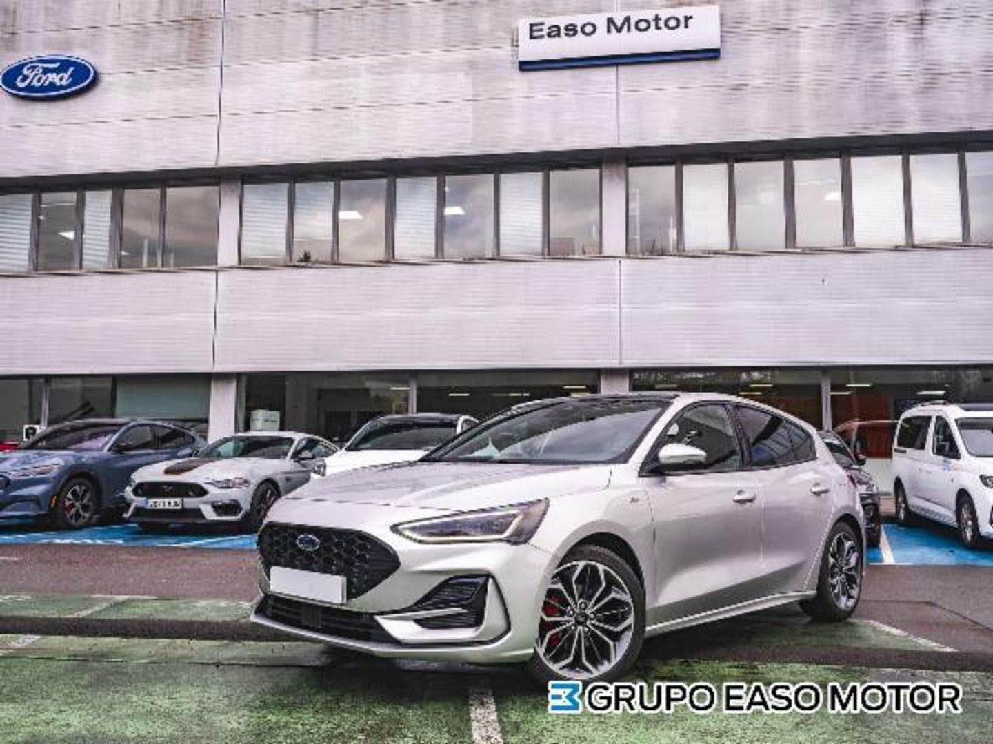 Ford Focus 1.0 Ecoboost MHEV ST-Line X 92 kW (125 CV) Gris Plata Compact