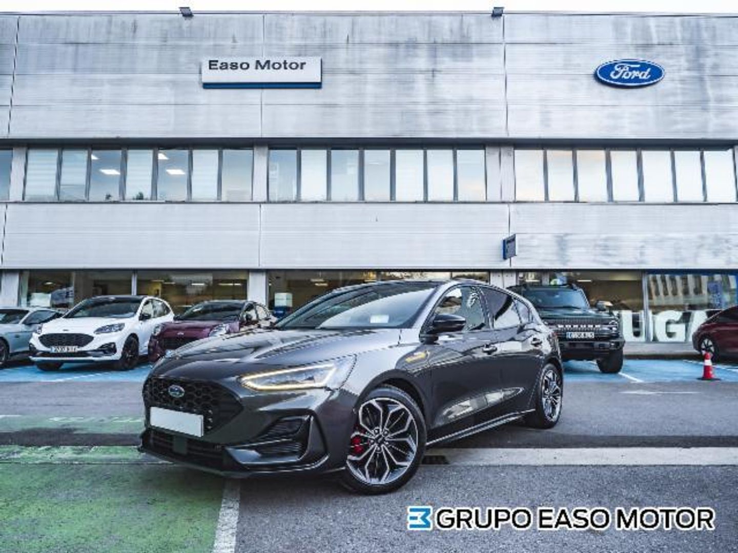 Ford Focus 1.0 Ecoboost MHEV ST-Line X 92 kW (125 CV) Gris Compact