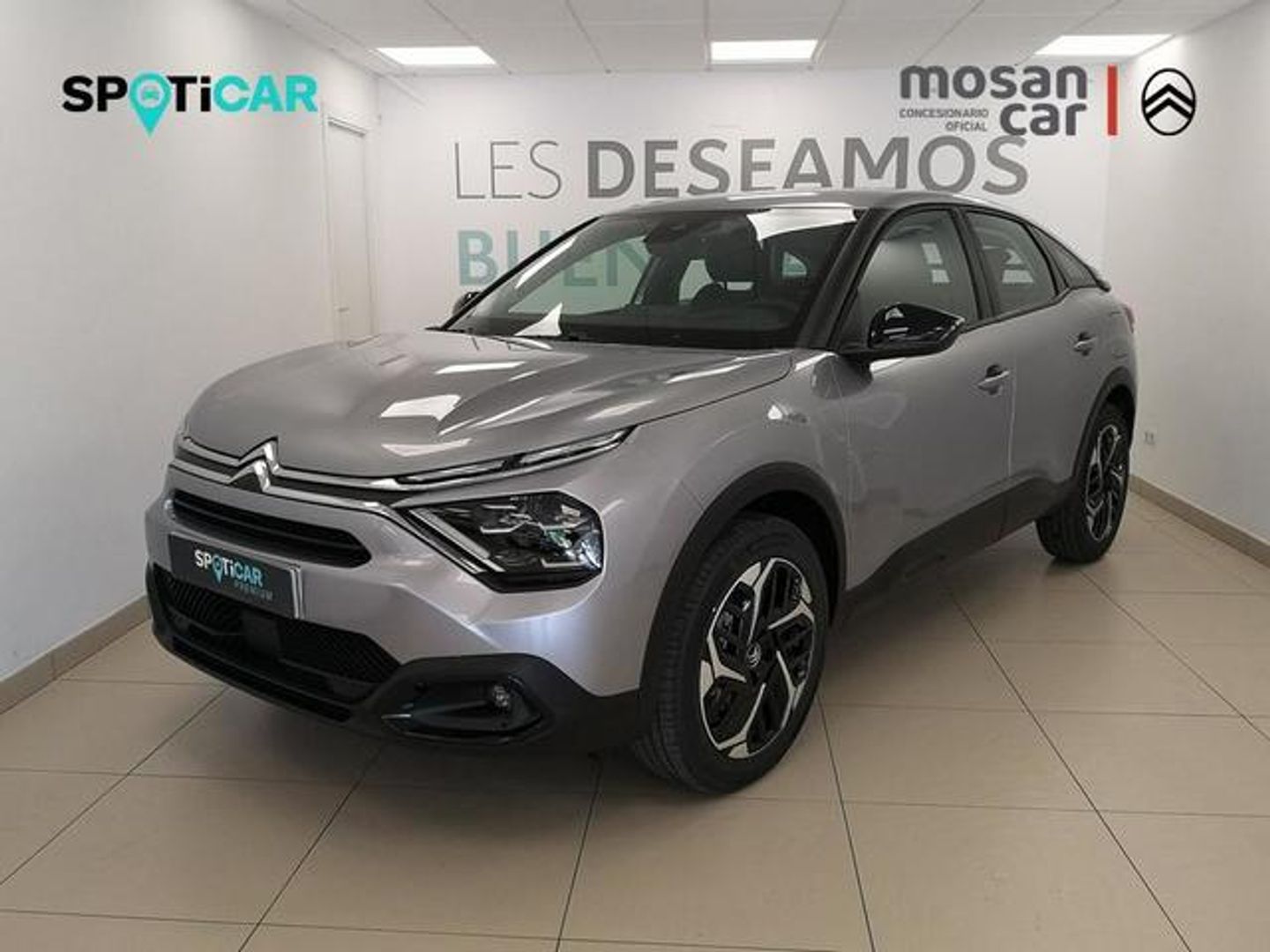 Citroen C4 PureTech 130 S&S Plus EAT8 96 kW (131 CV) Gris Plata Sedan