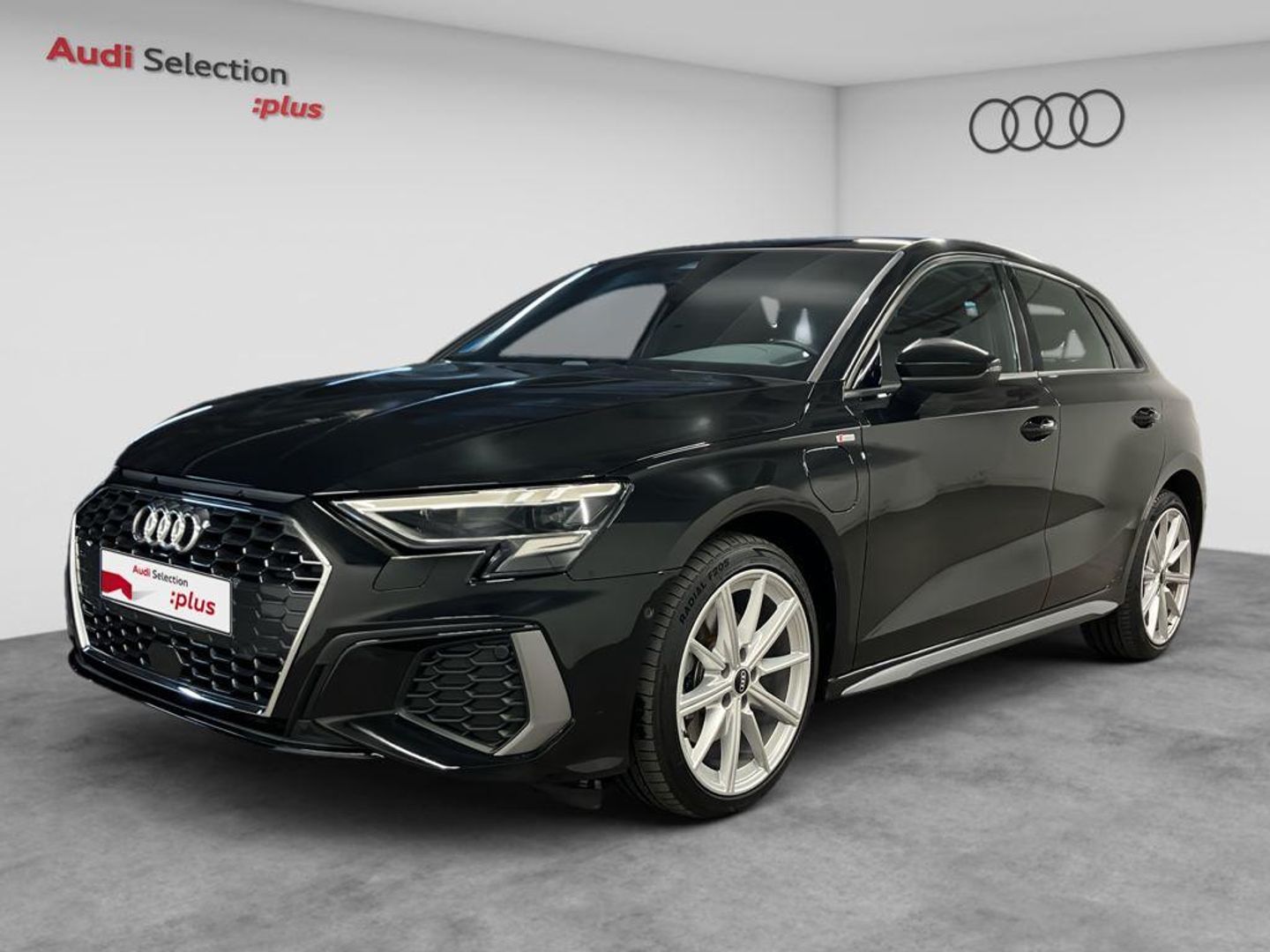 Audi A3 Sportback TFSIe S line 40 TFSI e 150 kW (204 CV) S tronic Negro Compact