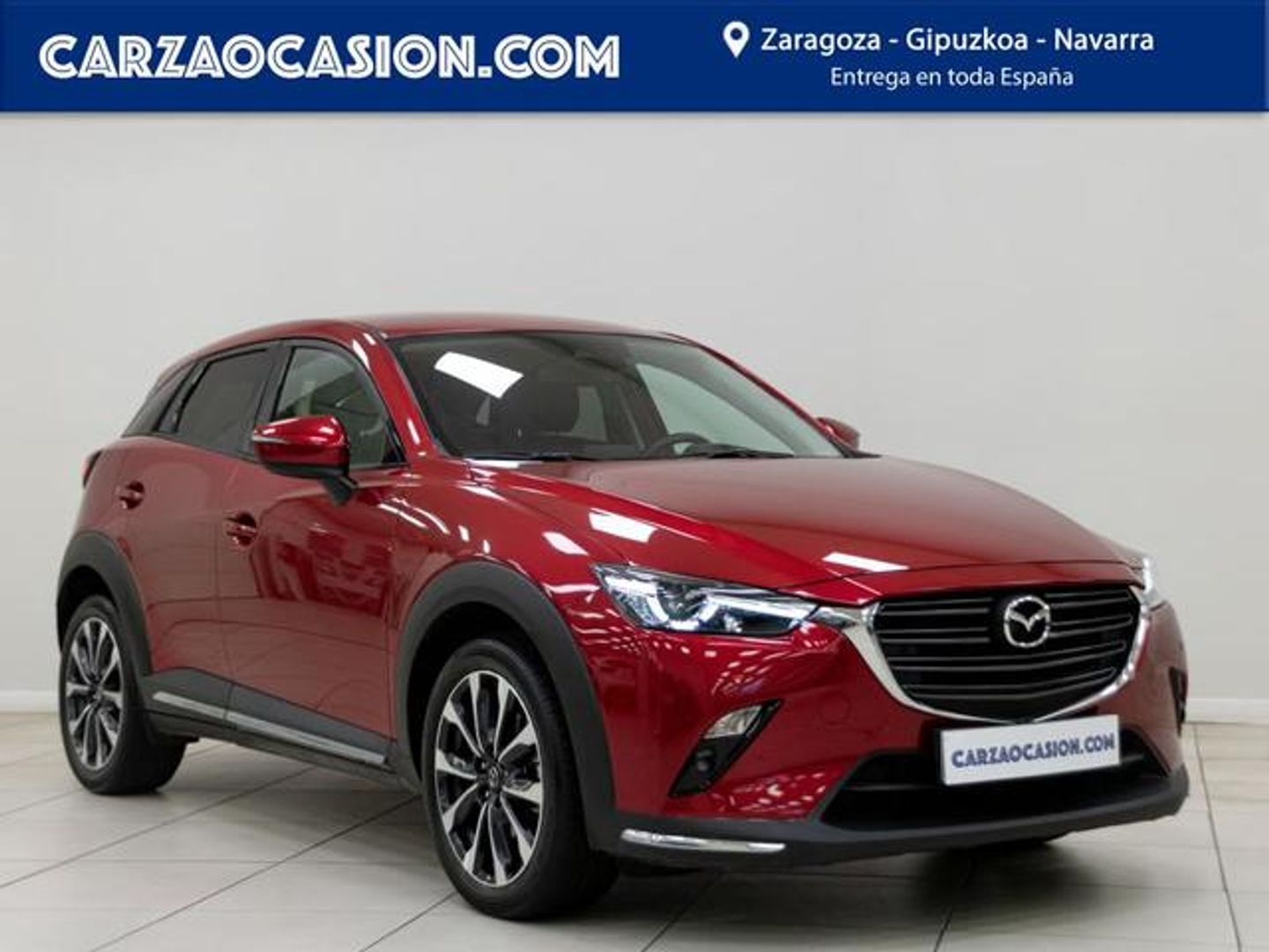 Mazda CX-3 2.0 G Zenith 2WD 89 kW (121 CV) Rojo All Terrain / Pick-up