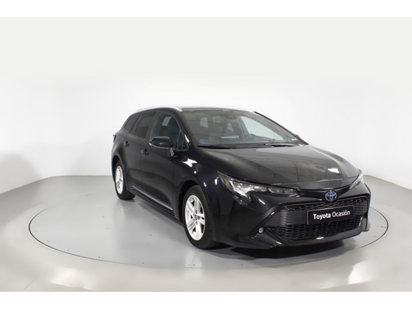 Toyota Corolla Touring Sports 125H Active Tech E-CVT 90 kW (122 CV) Negro Familiar