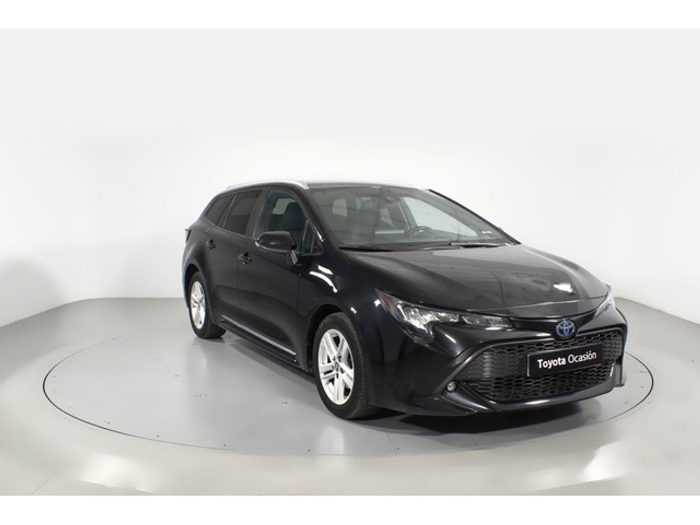 Toyota Corolla Touring Sports 125H Active Tech E-CVT 90 kW (122 CV) Negro Familiar