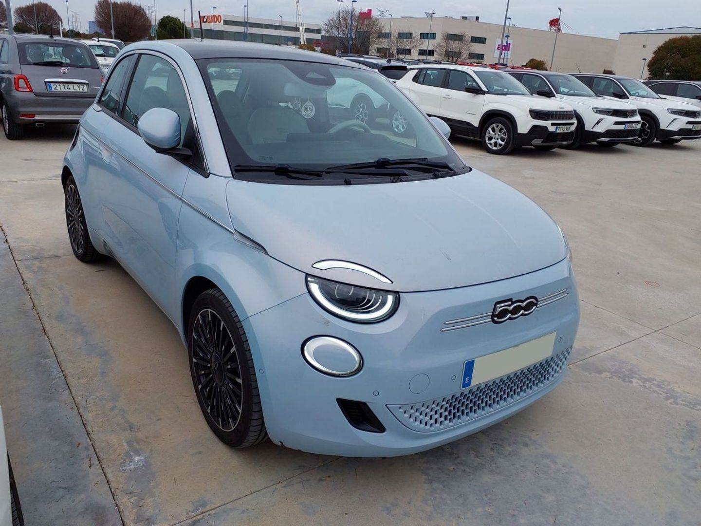 Fiat 500 Electrico Hb 320km laPrima 85 kW (118 CV) Azul Compact