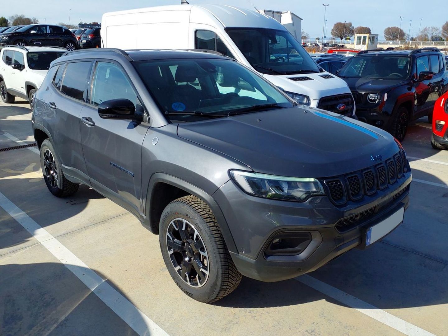 Jeep Compass 1.3 PHEV Trailhawk AWD AT 177 kW (240 CV) Gris All Terrain / Pick-up