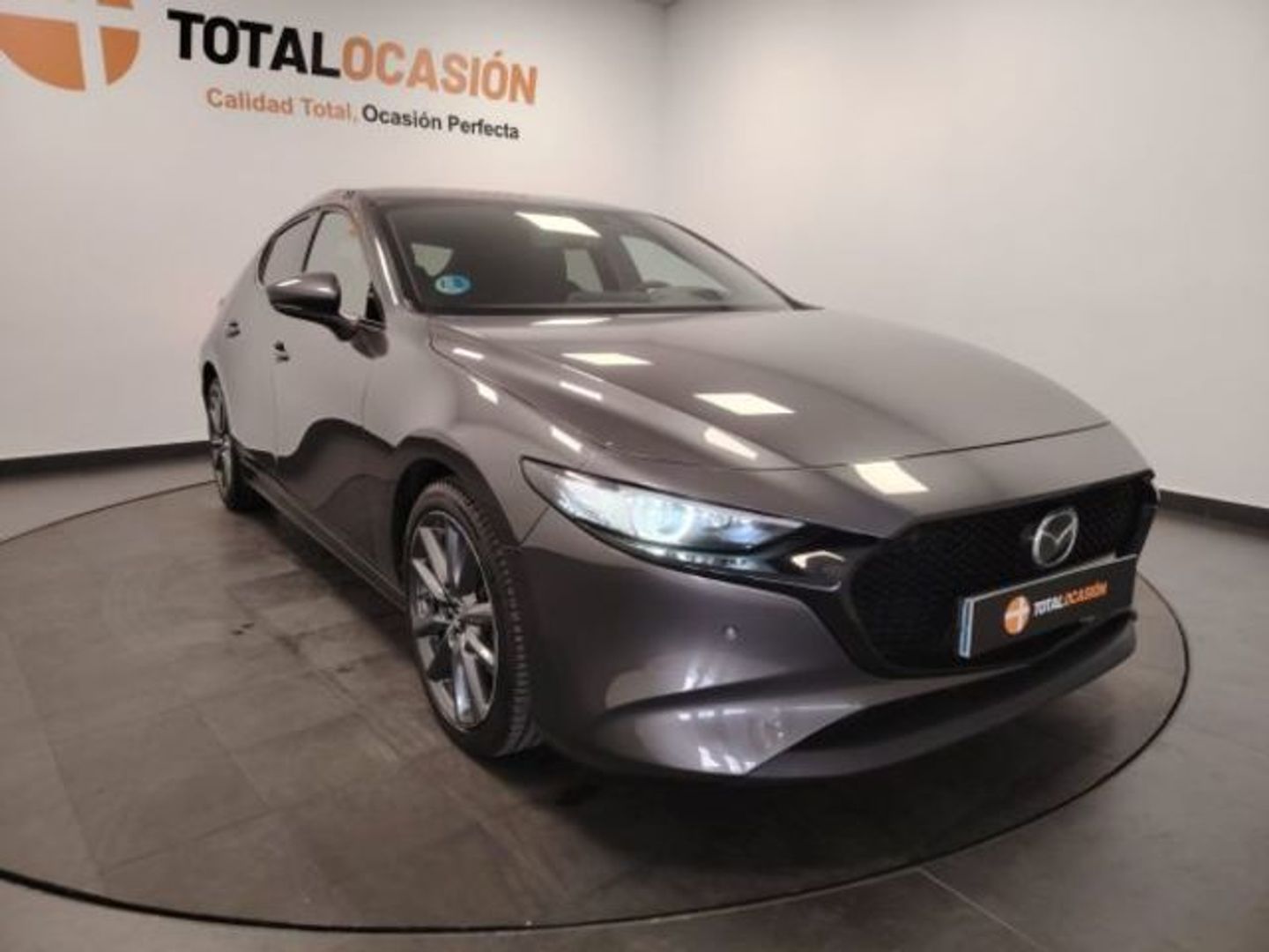 Mazda Mazda 3 2.0 e-SKYACTIV-G Zenith AT 89 kW (122 CV) Gris Compact