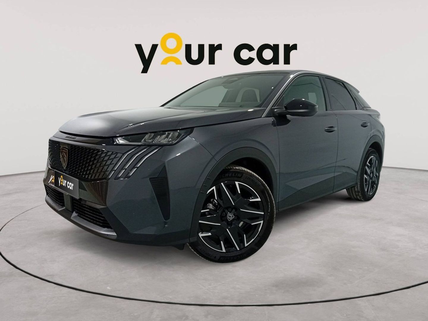 Peugeot 3008 Allure Hybrid eDCS6 100 kW (136 CV) Gris SUV
