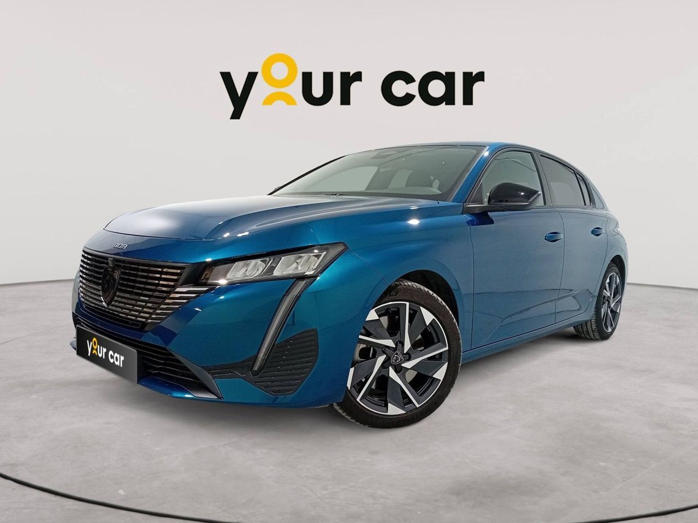 Peugeot 308 Hybrid Allure eEAT8 132 kW (180 CV) Azul Sedan