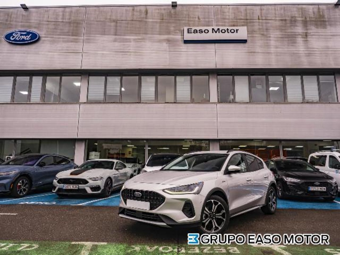 Ford Focus 1.0 Ecoboost MHEV Active 114 kW (155 CV) Gris Plata Compact