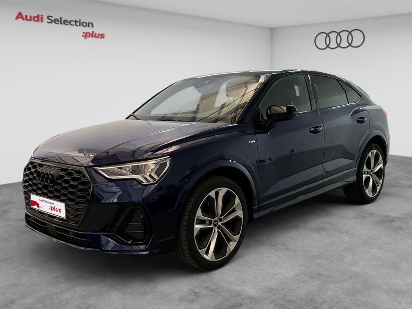 Audi Q3 Sportback Black line 35 TFSI 110 kW (150 CV) S tronic Azul SUV