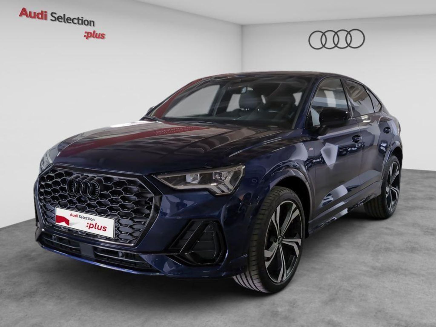 Audi Q3 Sportback Black line 35 TDI 110 kW (150 CV) S tronic Azul SUV