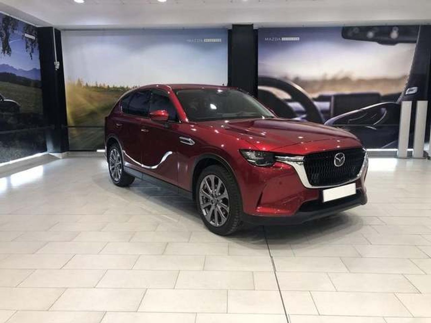 Mazda CX-60 3.3 e-Skyactiv D MHEV Exclusi-Line 8AT 147 kW (200 CV) Rojo All Terrain / Pick-up