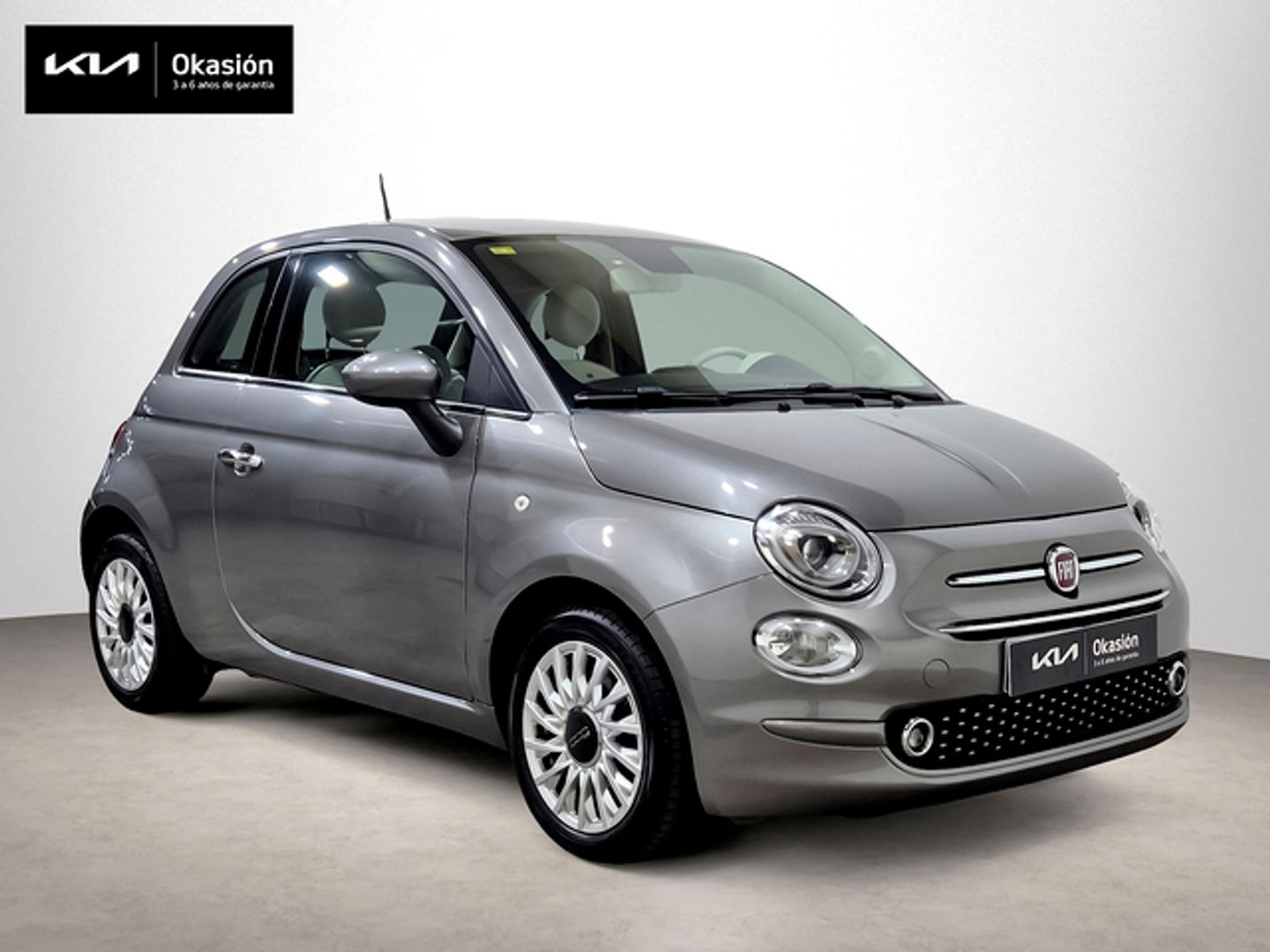 Fiat 500 1.2 8v Lounge 51 kW (69 CV) Gris Sedan