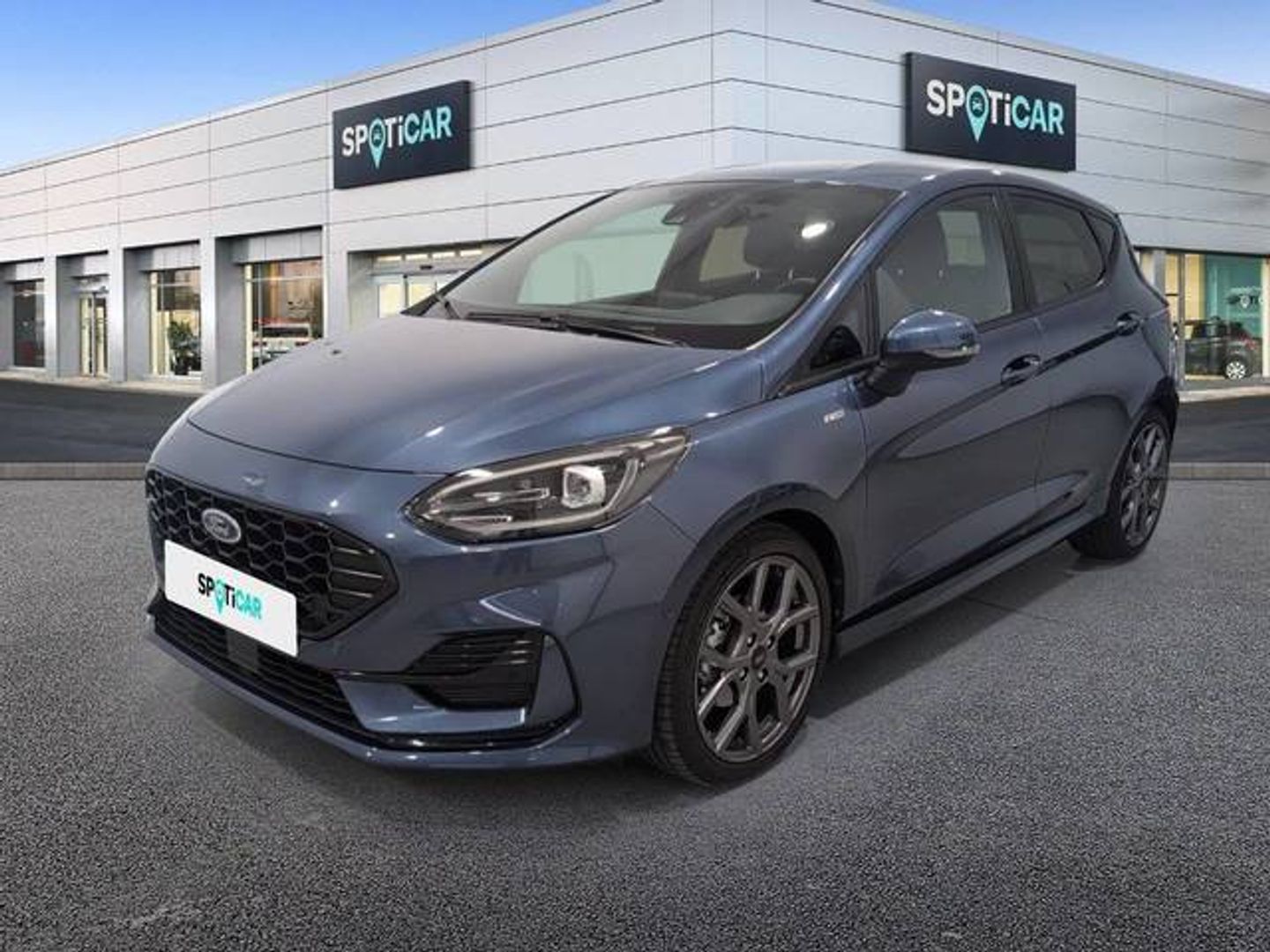 Ford Fiesta 1.0 EcoBoost MHEV ST-Line 92 kW (125 CV) Azul Sedan