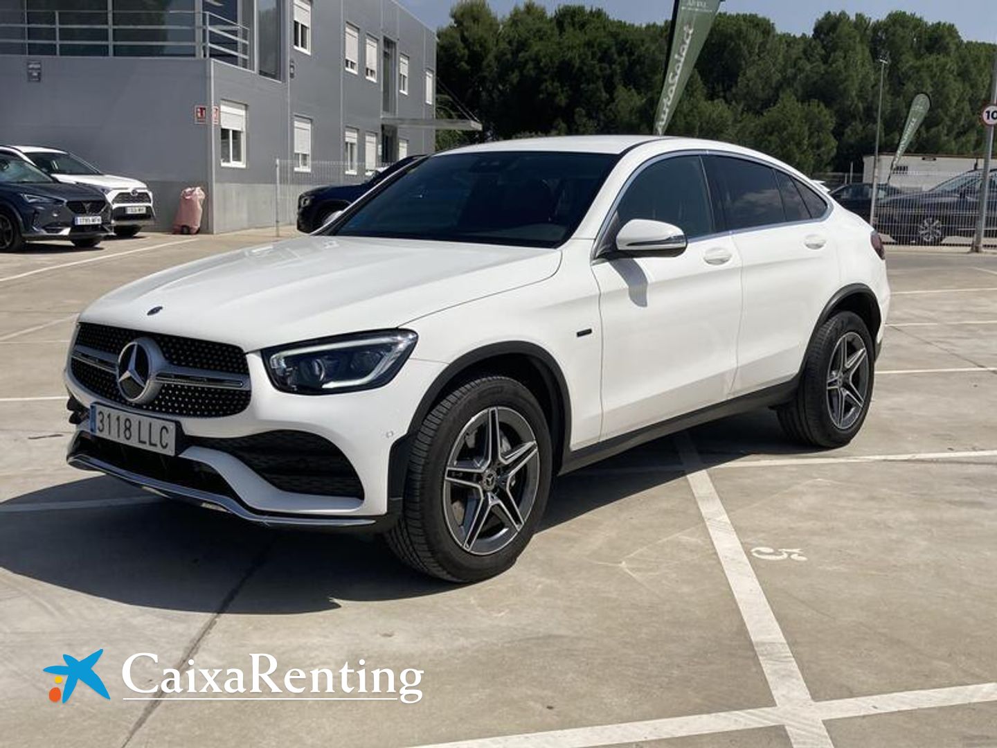 Mercedes-Benz GLC Coupé 300 de 4Matic 225 kW (306 CV) Blanco SUV