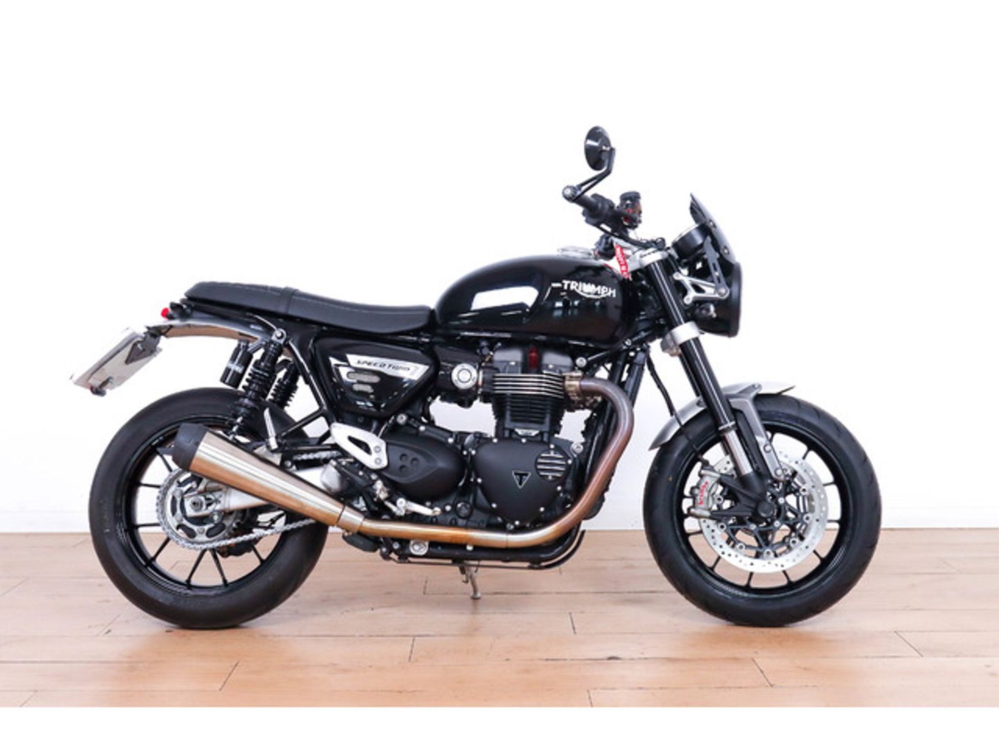 Triumph Speed twin 1200 abs Negro Motorcycle