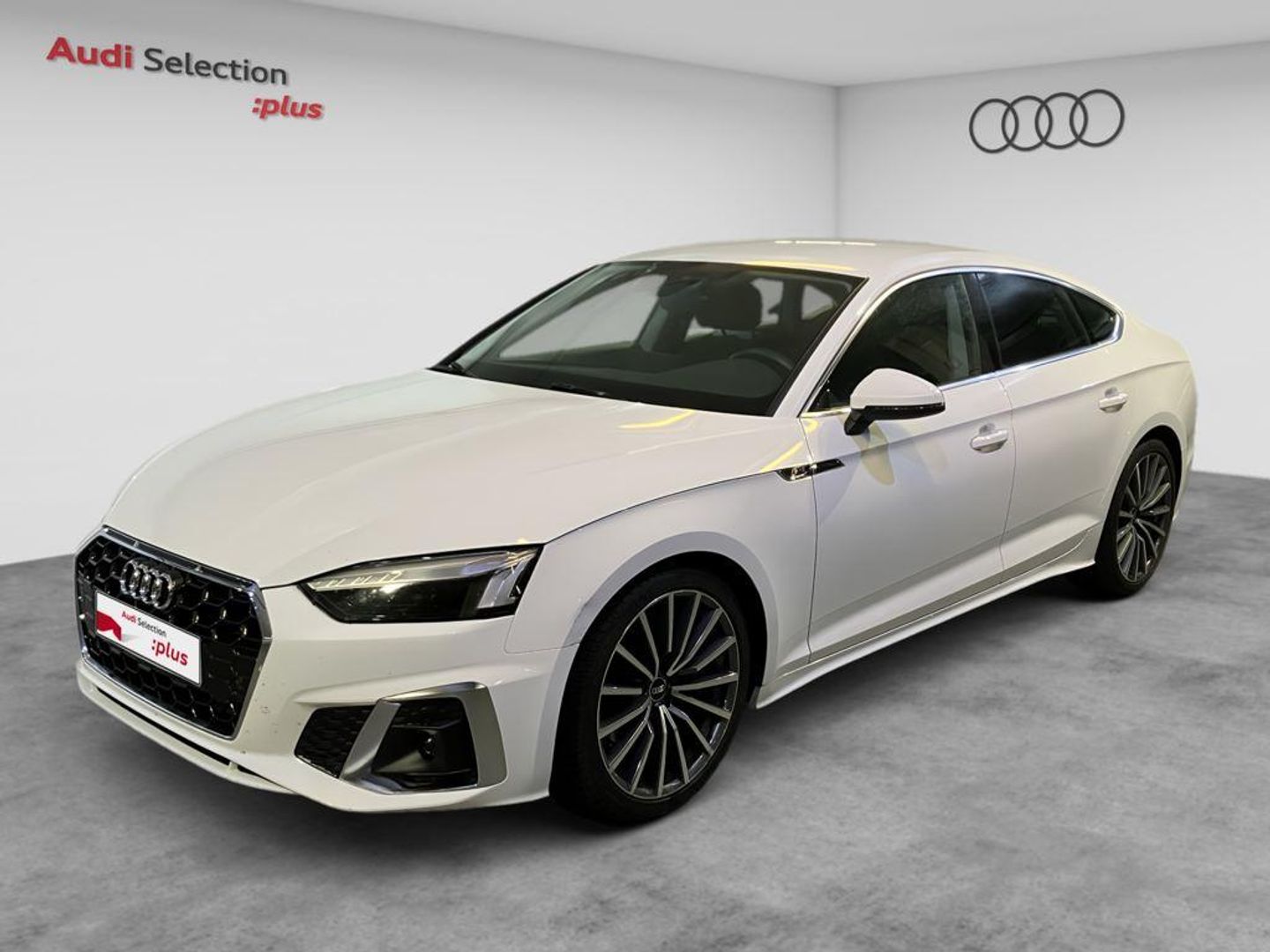 Audi A5 Sportback S Line 40 TFSI 150 kW (204 CV) S tronic Blanco Sedan