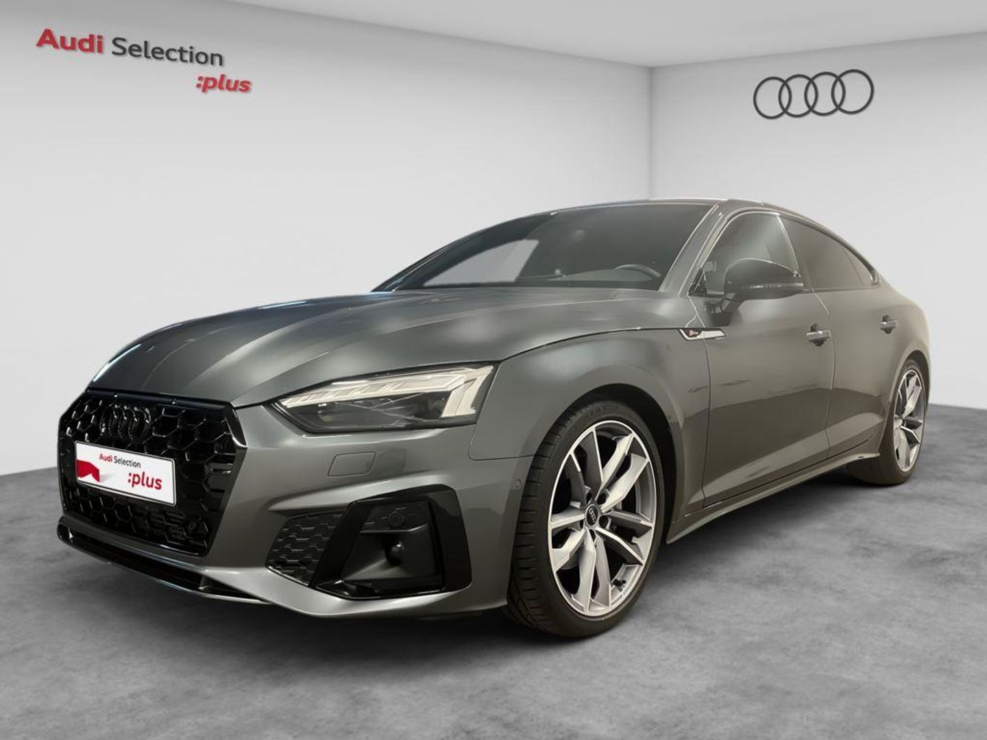 Audi A5 Sportback Black line 40 TFSI 150 kW (204 CV) S tronic Gris Sedan