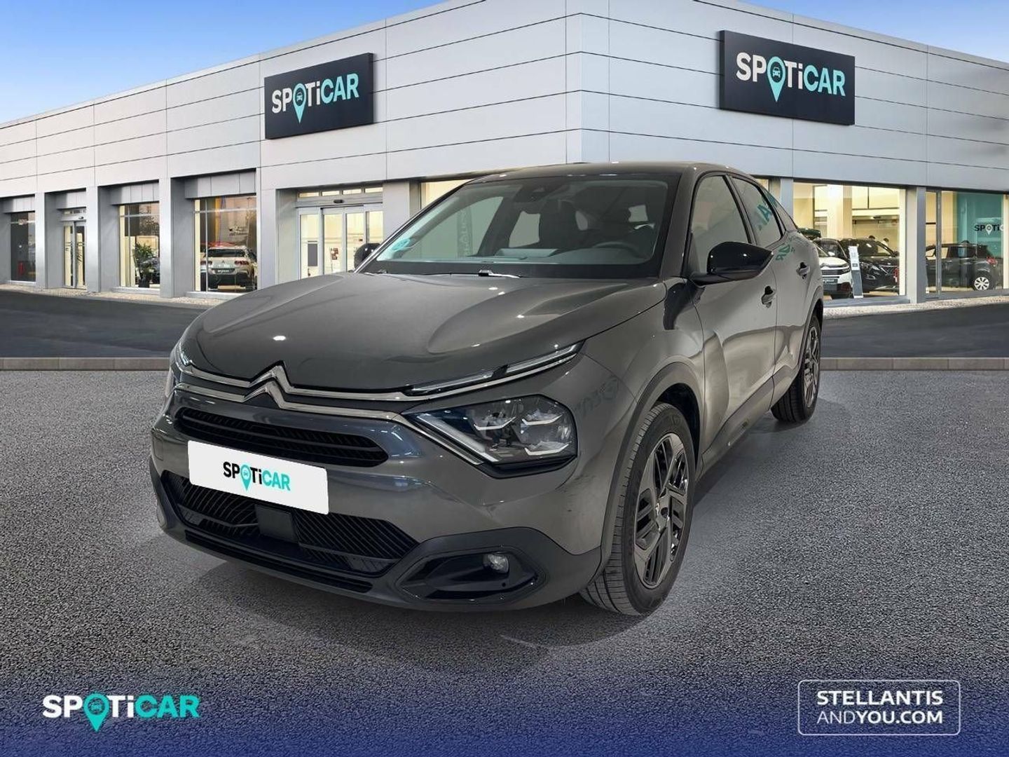 Citroen C4 BlueHDi 130 S&S Plus EAT8 96 kW (131 CV) Gris Sedan