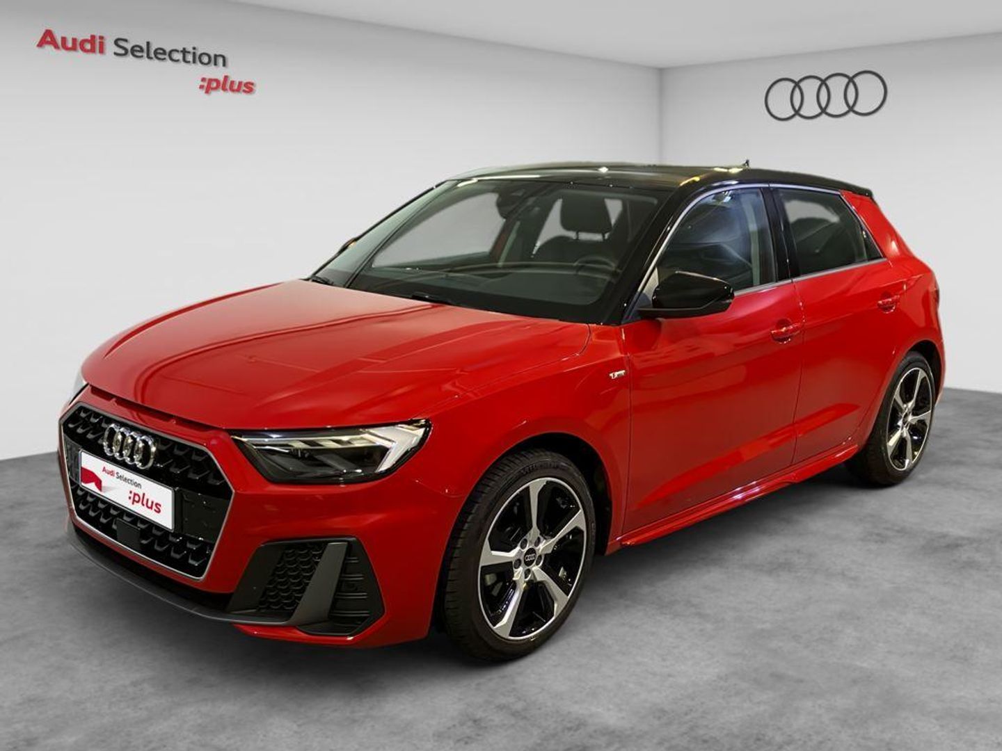 Audi A1 Sportback Adrenalin 30 TFSI 85 kW (116 CV) S tronic Rojo Sedan