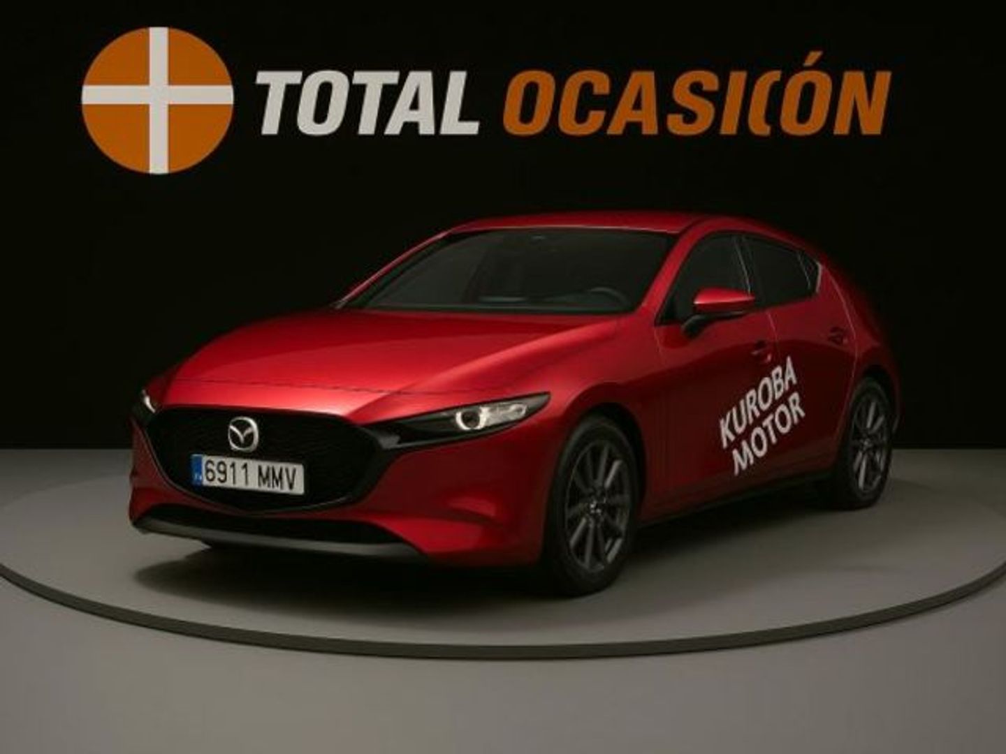 Mazda Mazda 3 2.0 e-SKYACTIV-G Exclusive-Line 89 kW (122 CV) Rojo Compact