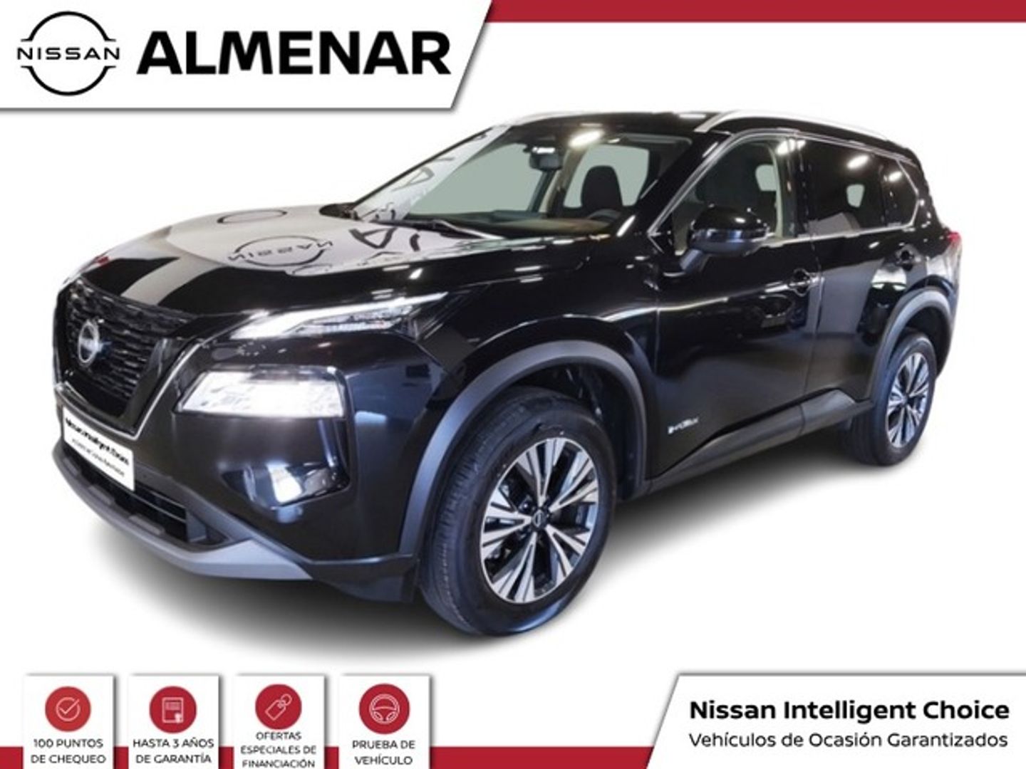 Nissan X-Trail 1.5 e-POWER N-Connecta A/T 150 kW (204 CV) Negro All Terrain / Pick-up