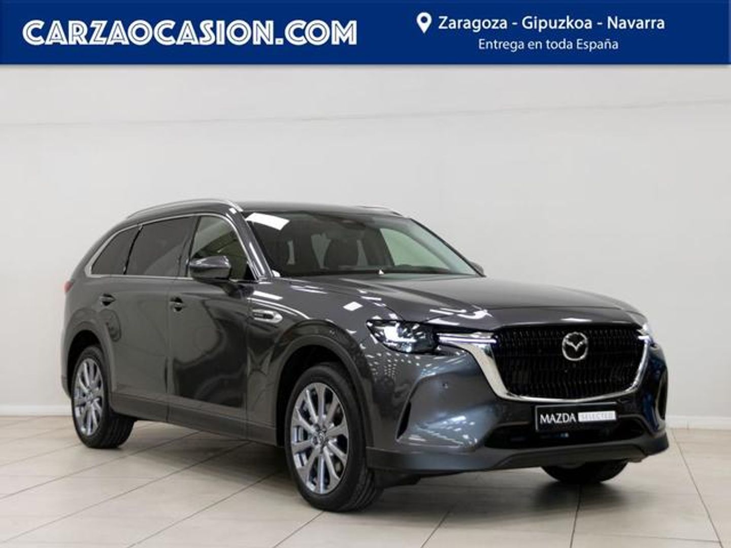 Mazda CX-80 e-SKYACTIV D MHEV Exclusive-Line 187 kW (254 CV) Gris SUV