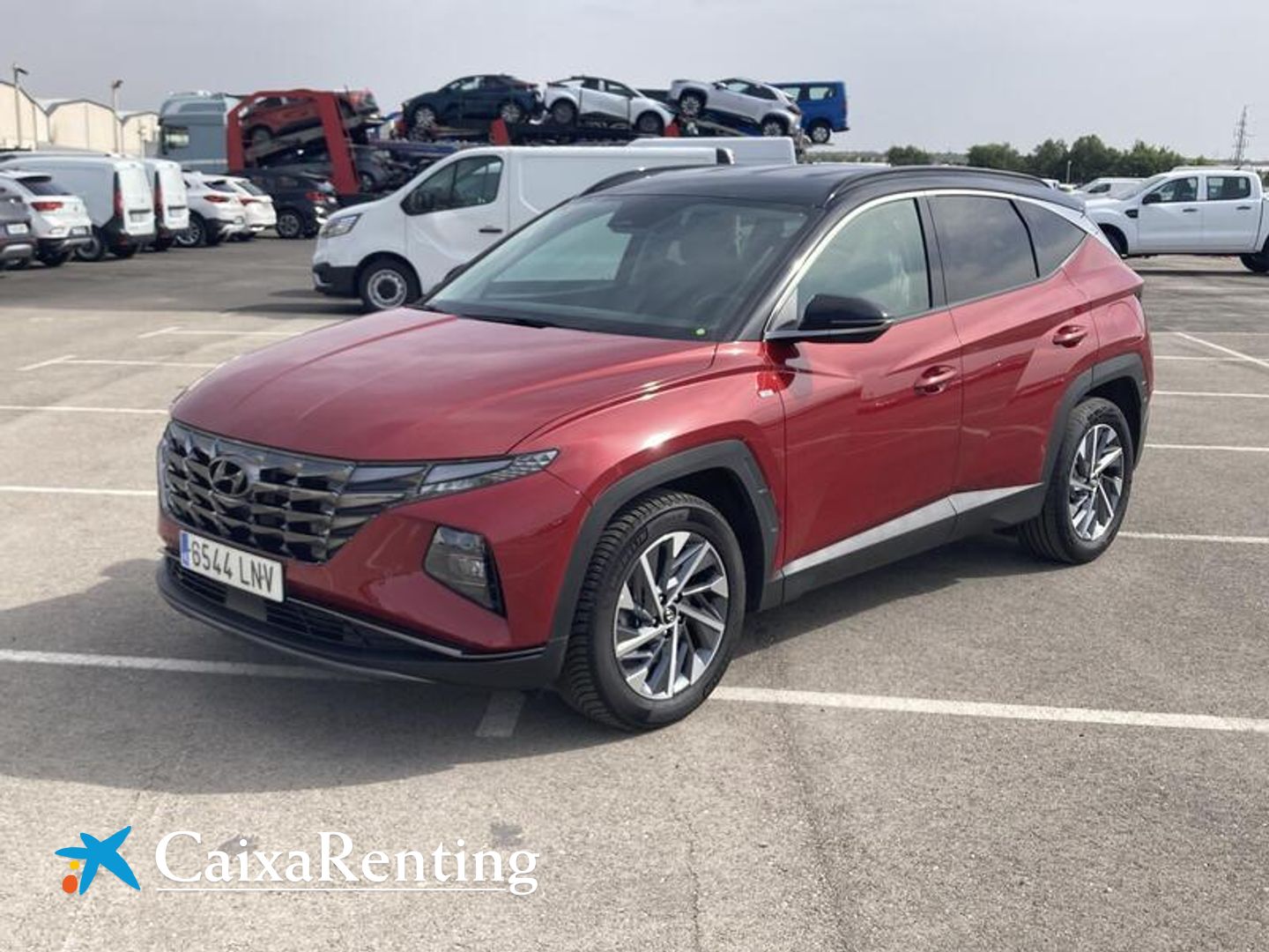 Hyundai Tucson 1.6 TGDI 48V Tecno 2C DCT 110 kW (150 CV) Rojo SUV