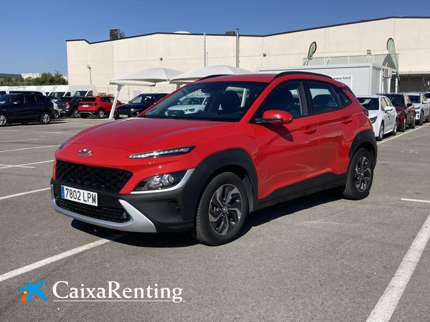 Hyundai Kona 1.6 GDI HEV Maxx DCT 104 kW (141 CV) Rojo SUV