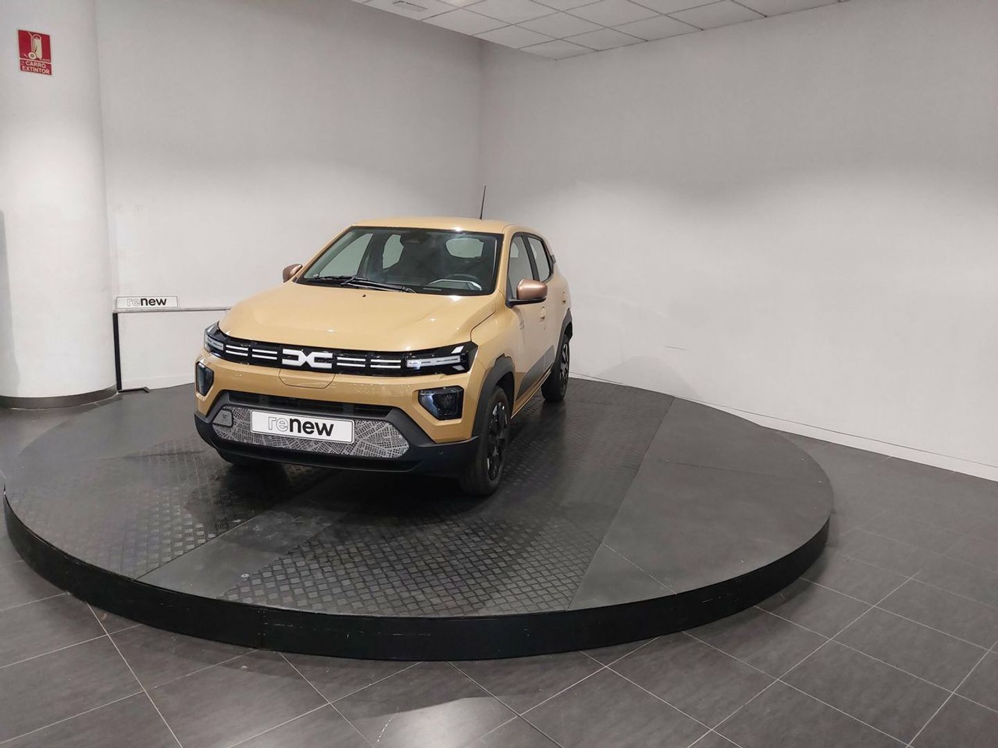 Dacia Spring Extreme Electric 48 kW (65 CV) Beige Sedan