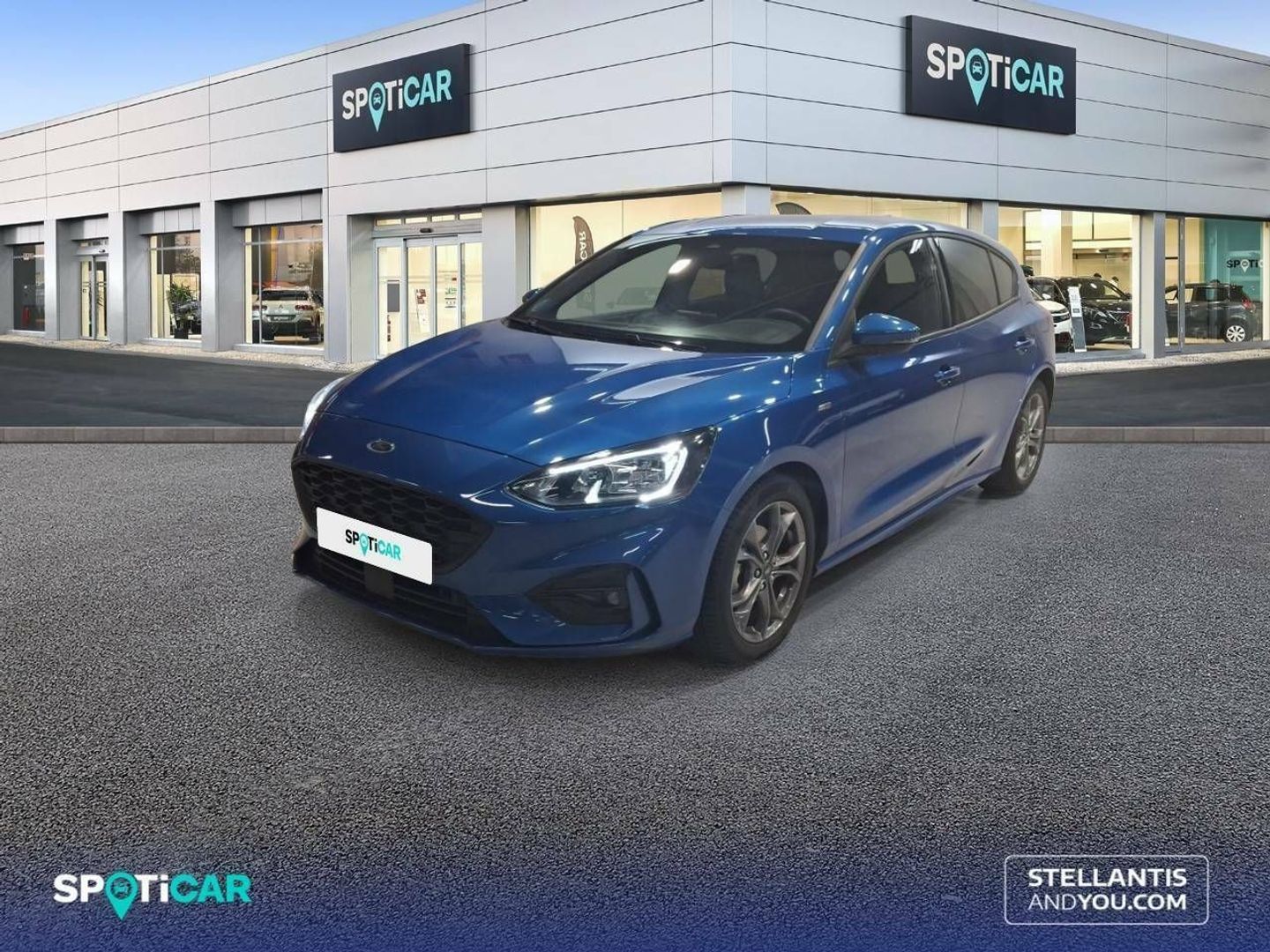 Ford Focus 1.0 Ecoboost MHEV ST-Line 92 kW (125 CV) Azul Compact