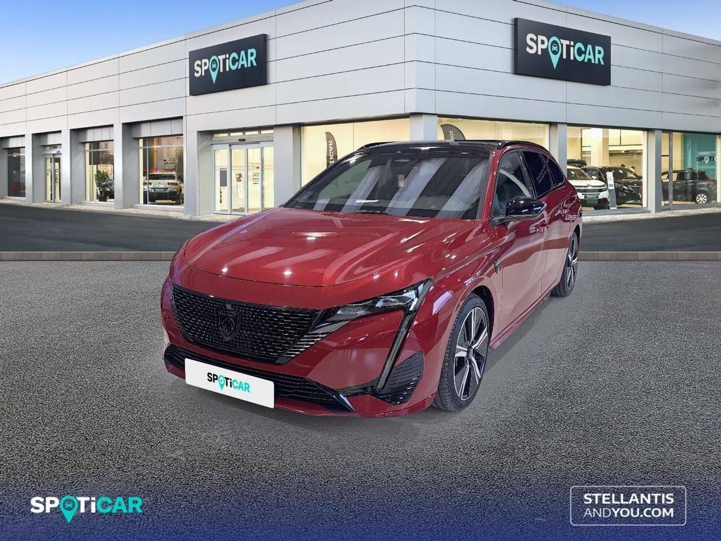 Peugeot 308 SW Hybrid 225 GT eEAT8 165 kW (225 CV) Rojo Familiar
