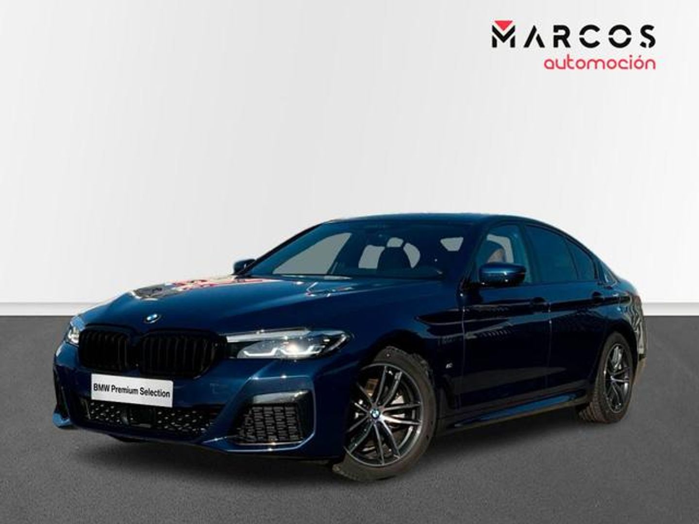 BMW Serie 5 520d 140 kW (190 CV) Azul Sedan