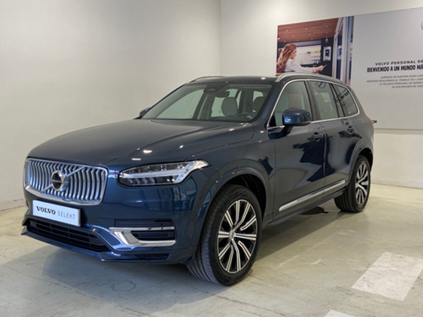 Volvo XC90 B5 D Plus Bright AWD Auto 173 kW (235 CV) Azul All Terrain / Pick-up