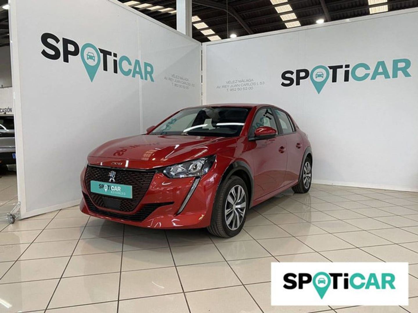 Peugeot e-208 Eléctrico Active 100 kW (136 CV) Rojo Compact