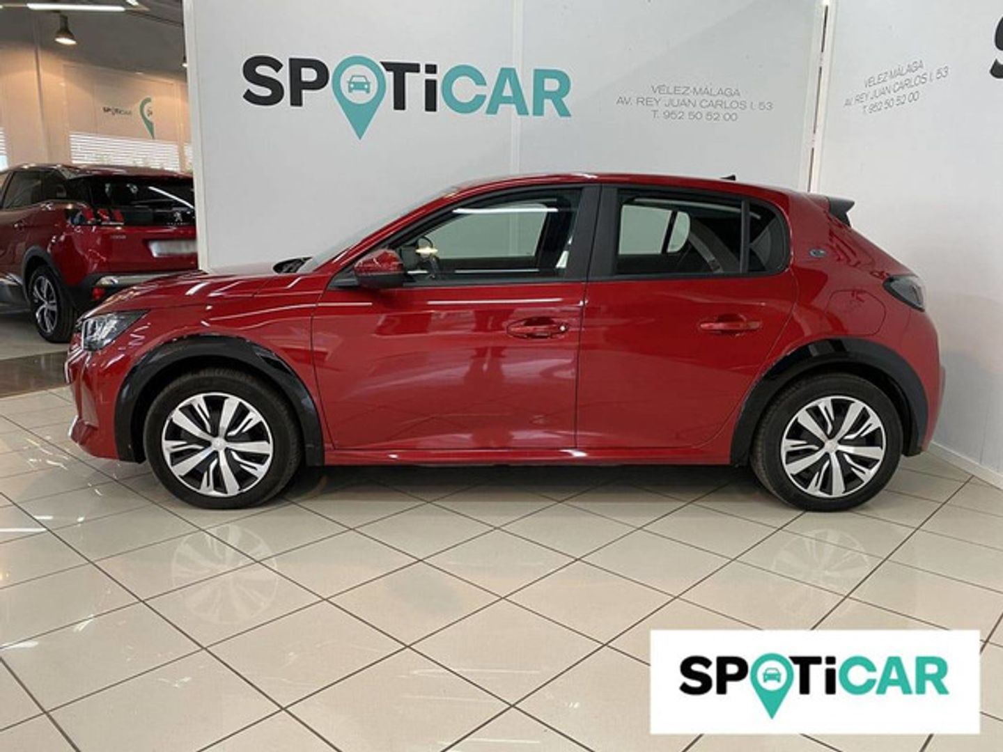Peugeot e-208 Eléctrico Active 100 kW (136 CV) Rojo Compact