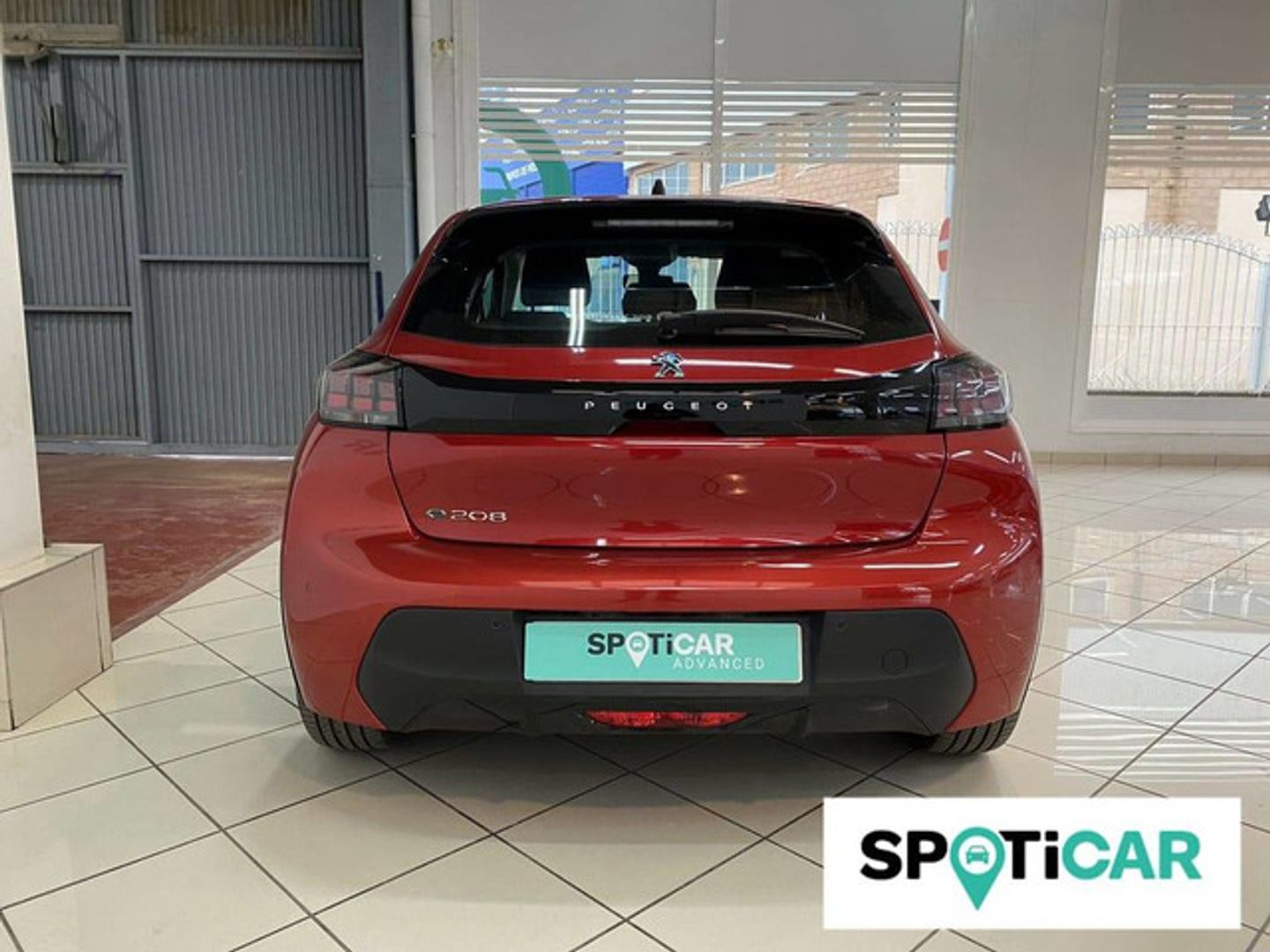 Peugeot e-208 Eléctrico Active 100 kW (136 CV) Rojo Compact