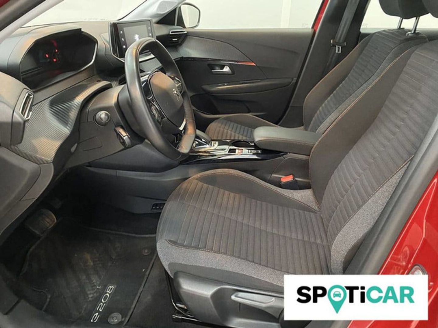 Peugeot e-208 Eléctrico Active 100 kW (136 CV) Rojo Compact