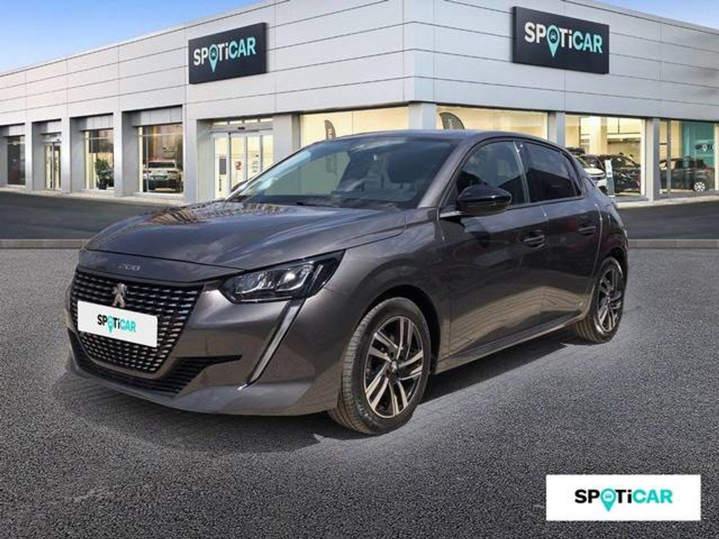 Peugeot 208 PureTech 100 Allure 75 kW (100 CV) Gris Compact