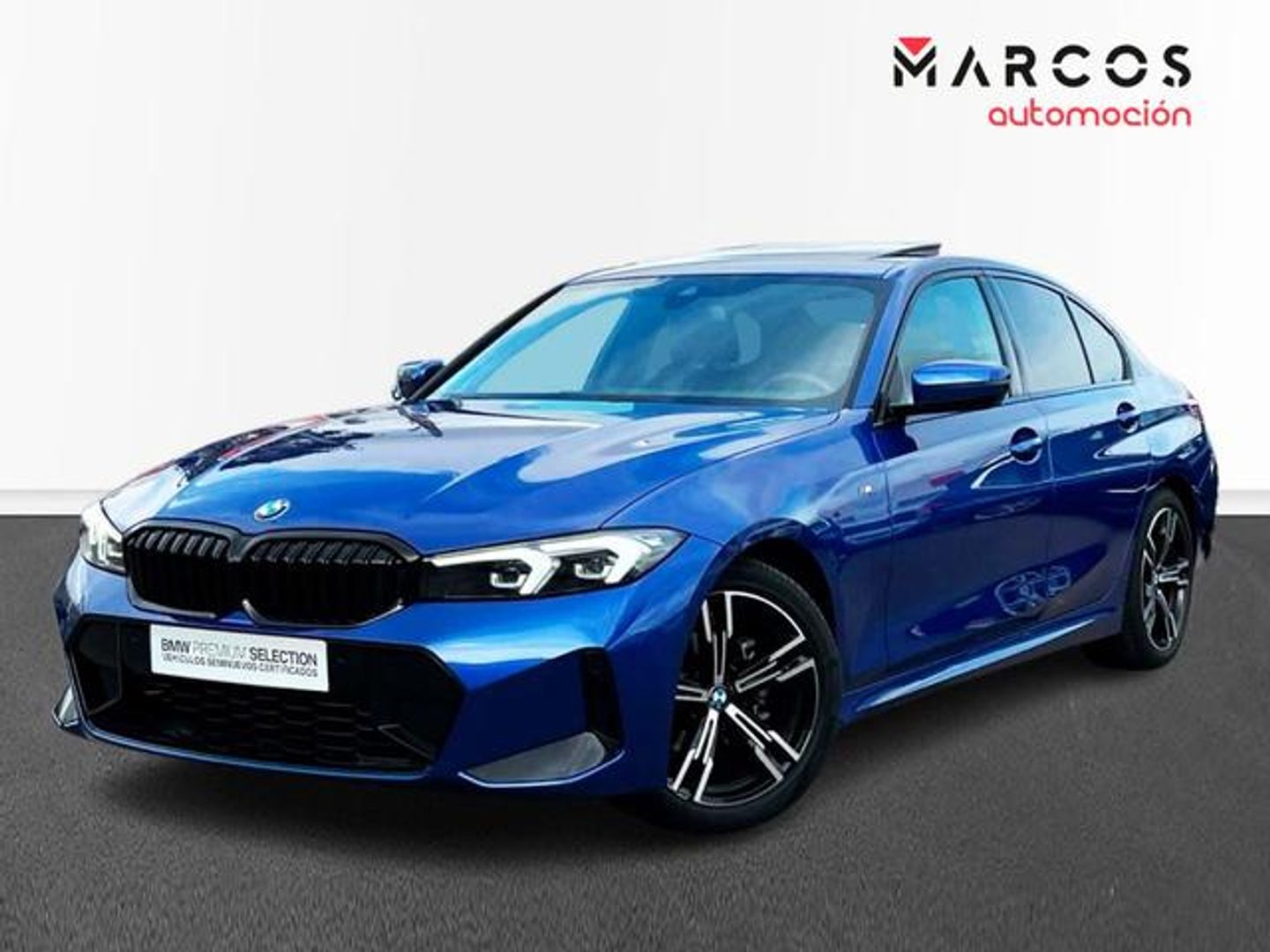 BMW Serie 3 318d 110 kW (150 CV) Azul Sedan