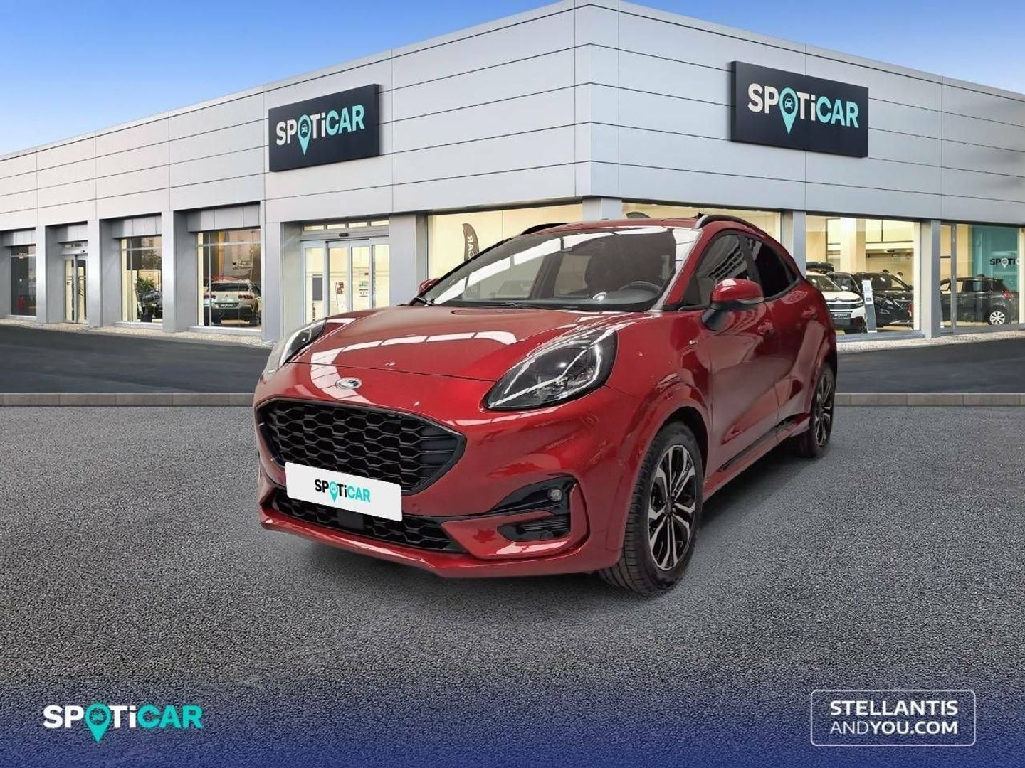 Ford Puma 1.0 EcoBoost MHEV ST-Line Design Auto 92 kW (125 CV) Rojo All Terrain / Pick-up