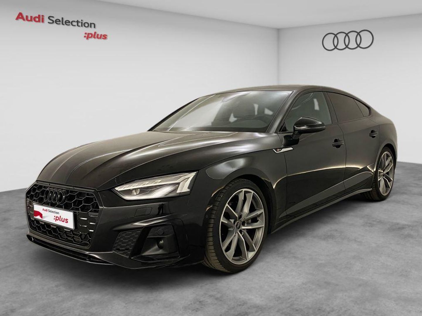 Audi A5 Sportback Black line 40 TFSI 150 kW (204 CV) S tronic Negro Sedan