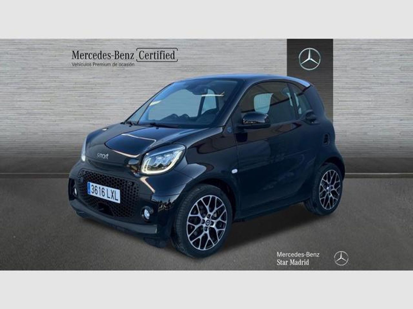 Smart ForTwo Coupe EQ 60 kW (82 CV) Negro Utilitarian